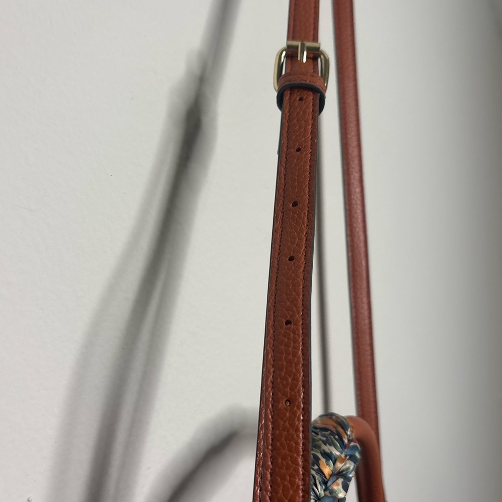 Nanette Lepore Orange Leather Shoulder Bag - Picture 6 of 11